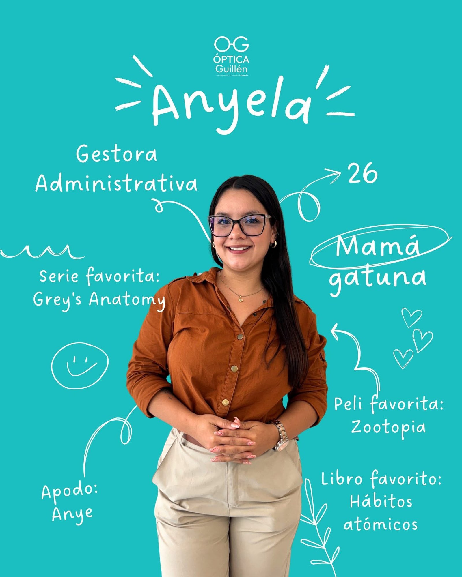 Anyela — Gestora Administrativa